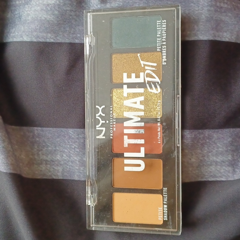 NYX eyeshadow palette, hardly used